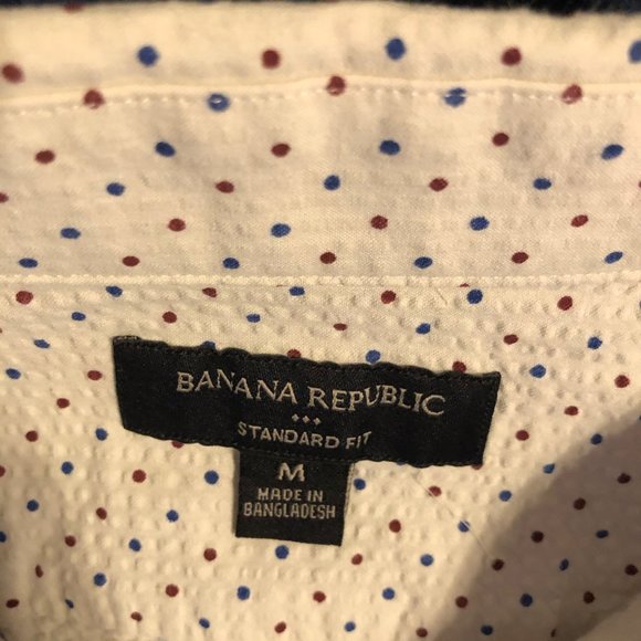 Banana Republic Standard Fit Shirt Medium - Picture 5 of 5